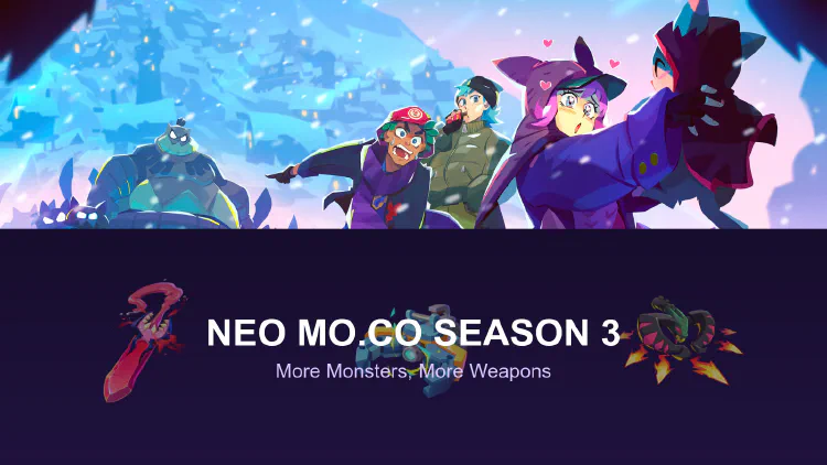 猫猫来了，但不是让你摸的：neo mo.co 第三赛季三把新武器上线