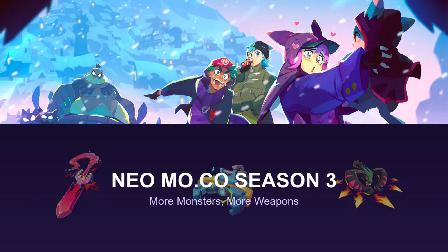 猫猫来了，但不是让你摸的：neo mo.co 第三赛季三把新武器上线