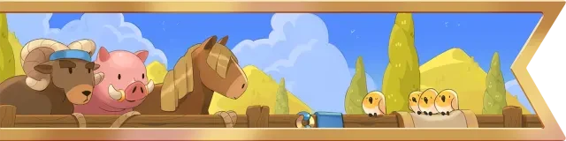 冲突动物旗帜套装