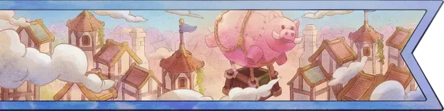 飞天野猪旗帜边框